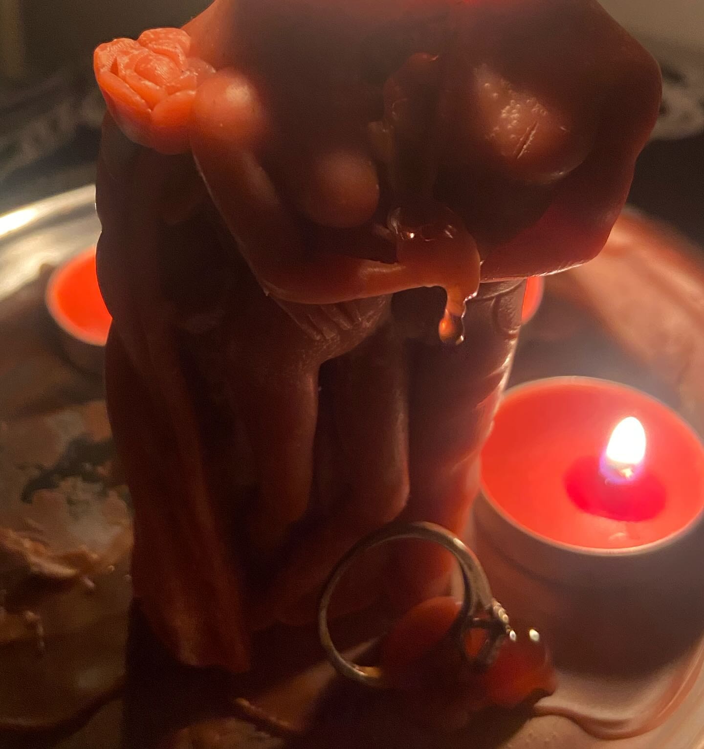 Velas de pareja consagradas para trabajo de amor y matrimonio